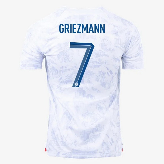 2022/2023 Antoine Griezmann France Away Men's Soccer Jersey - Click Image to Close