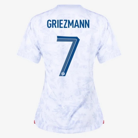 2022/2023 Antoine Griezmann France Away Women's Soccer Jersey