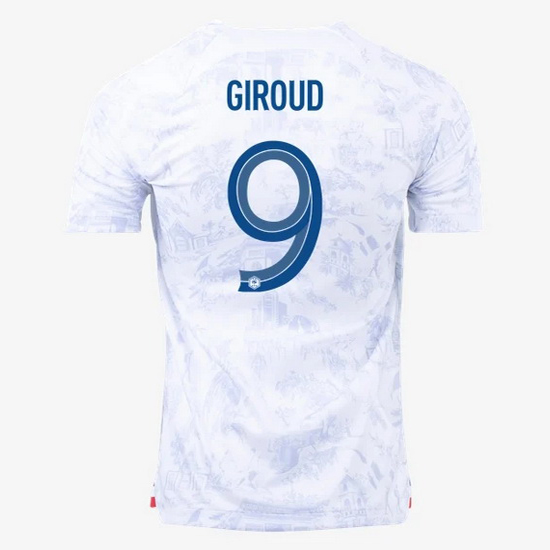 2022/2023 Olivier Giroud France Away Men's Soccer Jersey