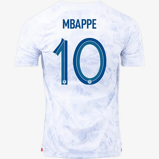 2022/2023 Kylian Mbappe France Away Men's Soccer Jersey