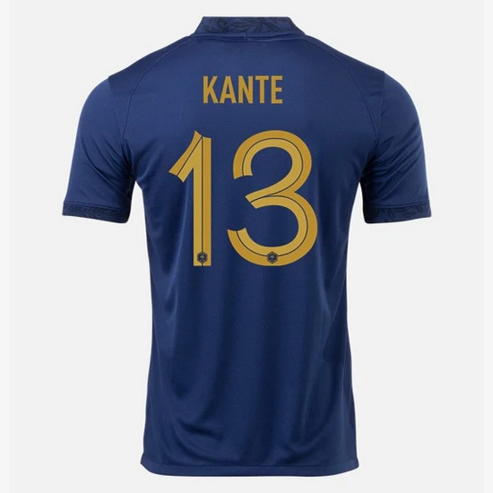 2022/23 N'Golo Kante France Home Men's Soccer Jersey