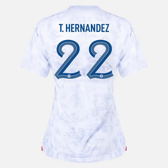 2022/2023 Theo Hernandez France Away Women's Soccer Jersey