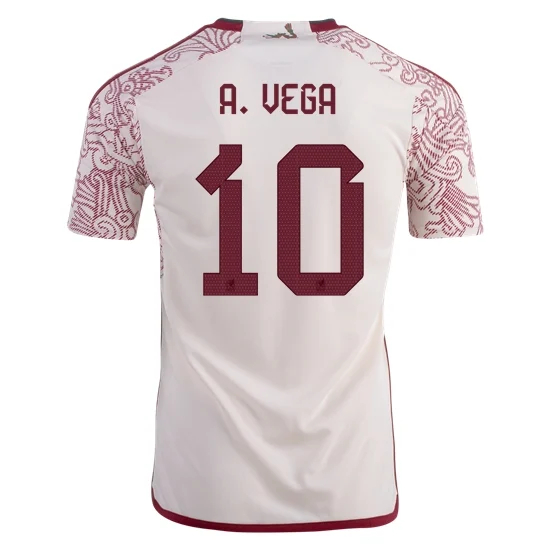 2022/2023 Alexis Vega Mexico Away Men's Soccer Jersey