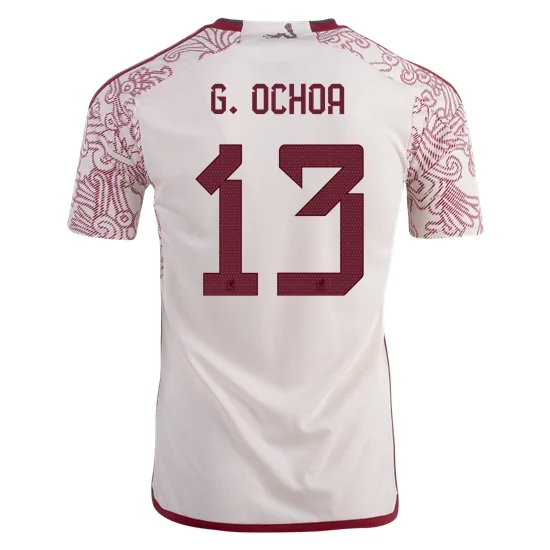 2022/2023 Guillermo Ochoa Mexico Away Men's Soccer Jersey
