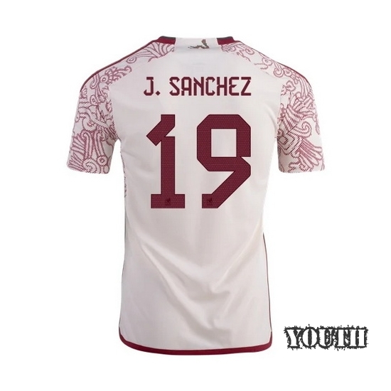 2022/23 Jorge Sanchez Mexico Away Youth Soccer Jersey