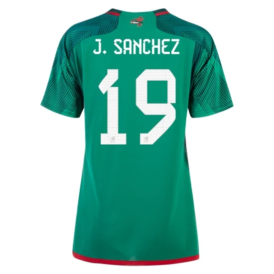 22/23 Jorge Sanchez Mexico Home Women's Soccer Jersey