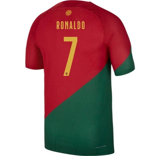 2022/23 Cristiano Ronaldo Portugal Home Men's Soccer Jersey