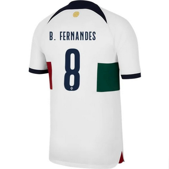 2022/2023 Bruno Fernandes Portugal Away Men's Soccer Jersey