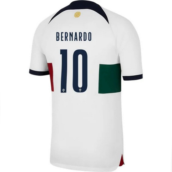 2022/2023 Bernardo Silva Portugal Away Men's Soccer Jersey