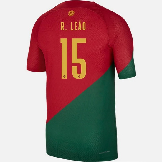 2022/23 Rafael Leao Portugal Home Men's Soccer Jersey
