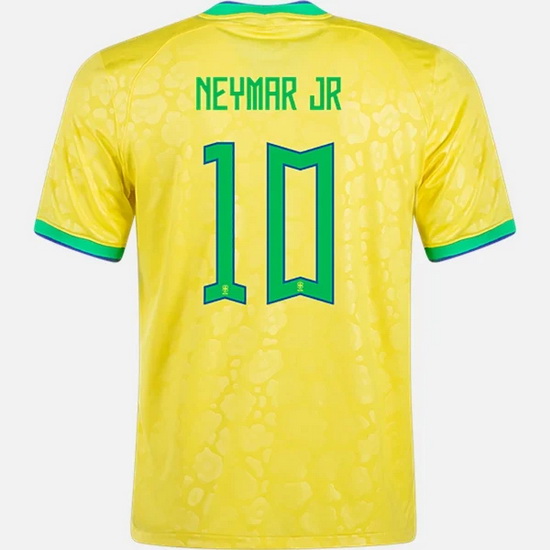 2022/23 Neymar Brazil Home Men's Soccer Jersey