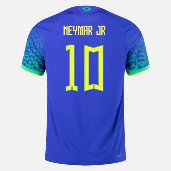 2022/2023 Neymar Brazil Away Men's Soccer Jersey
