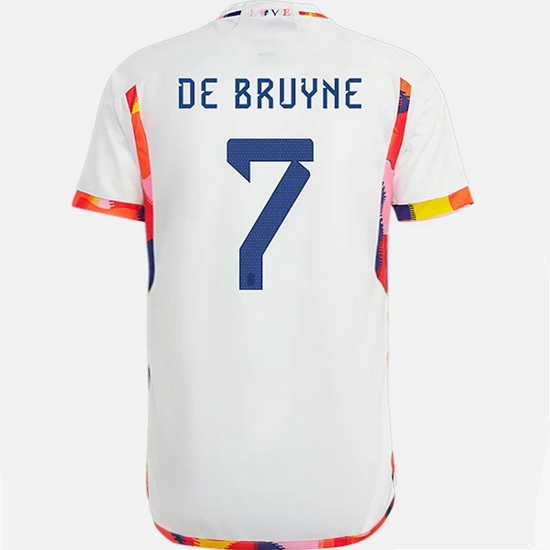 2022/2023 Kevin De Bruyne Belgium Away Men's Soccer Jersey
