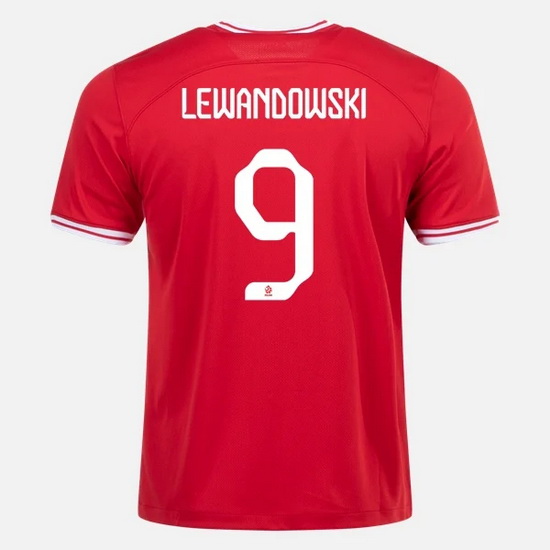 2022/2023 Robert Lewandowski Poland Away Men's Soccer Jersey