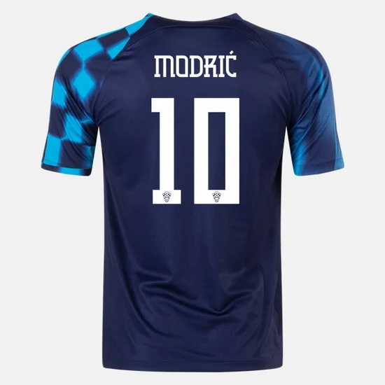 2022/2023 Luka Modric Croatia Away Men's Soccer Jersey