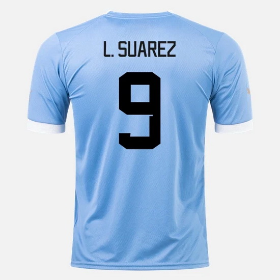 2022/2023 Luis Suarez Uruguay Away Men's Soccer Jersey