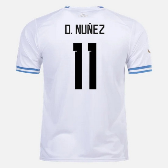 2022/23 Darwin Nunez Uruguay Home Men's Soccer Jersey