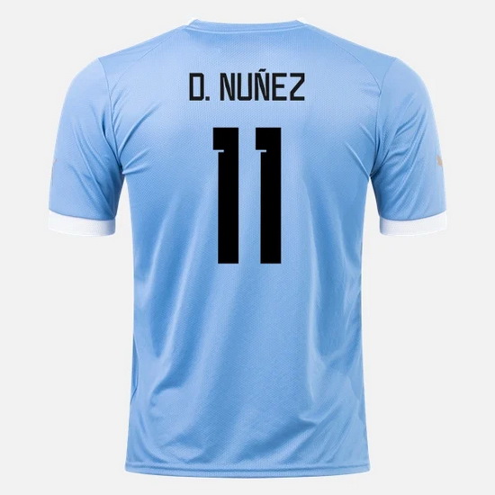 2022/2023 Darwin Nunez Uruguay Away Men's Soccer Jersey
