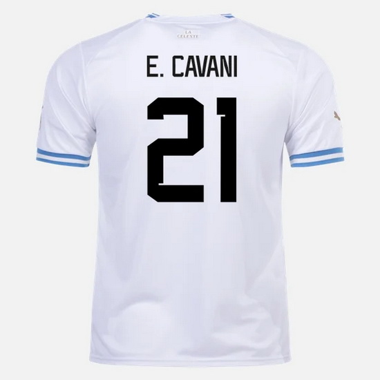 2022/23 Edinson Cavani Uruguay Home Men's Soccer Jersey