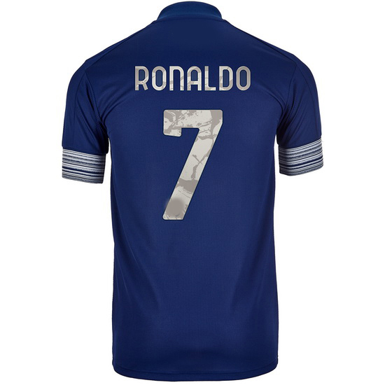 20/21 Cristiano Ronaldo Juventus Away Men's Soccer Jersey