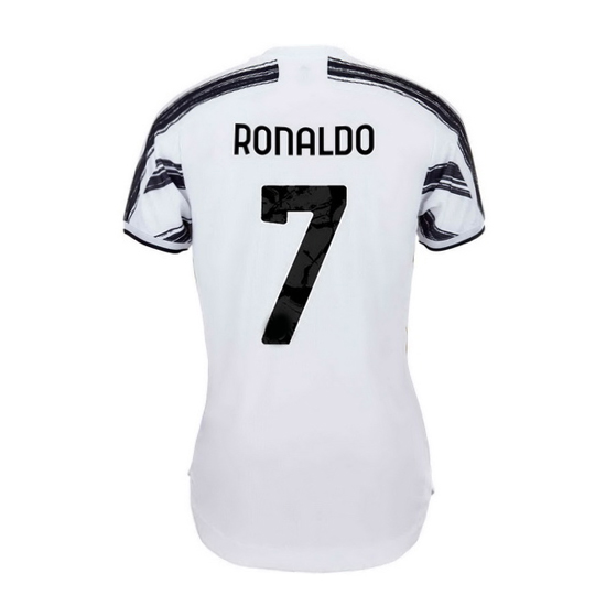 20/21 Cristiano Ronaldo Juventus Home Women's Soccer Jersey