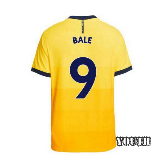 20/21 Gareth Bale Tottenham Third Youth Soccer Jersey