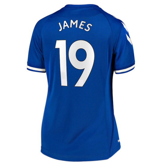 20/21 James Rodriguez Everton Home Women's Soccer Jersey