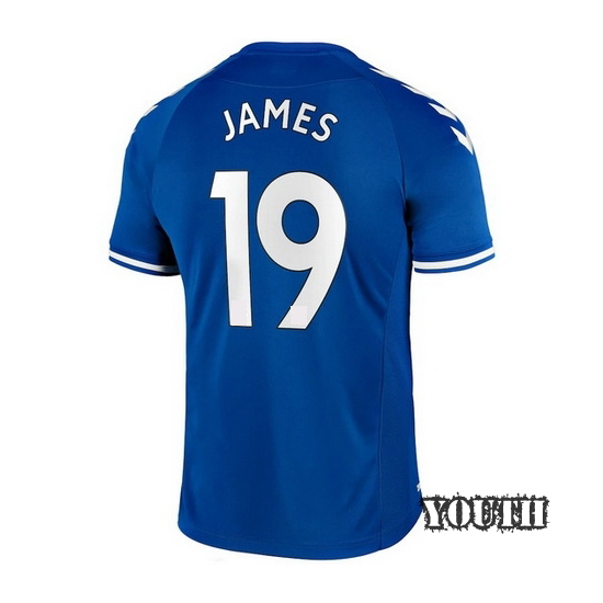 2020/2021 James Rodriguez Everton Home Youth Soccer Jersey