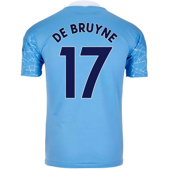 2020/21 Kevin De Bruyne Manchester City Home Men's Soccer Jersey