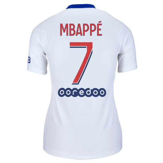 2020/2021 Kylian Mbappe Away Women's Soccer Jersey