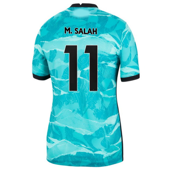 2020/2021 Mohamed Salah Liverpool Away Women's Soccer Jersey