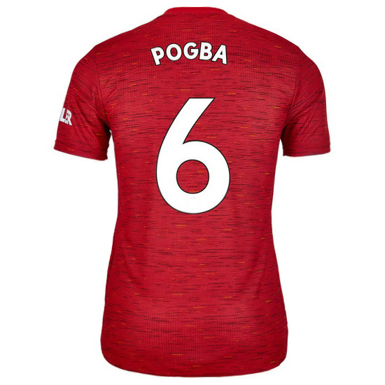 20/21 Paul Pogba Manchester United Home Women's Soccer Jersey