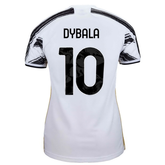 20/21 Paulo Dybala Juventus Home Women's Soccer Jersey - Click Image to Close