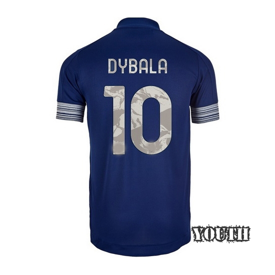 2020/21 Paulo Dybala Juventus Away Youth Soccer Jersey