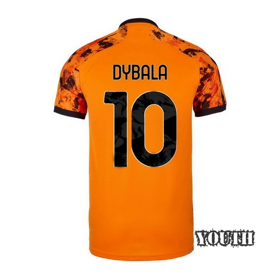 20/21 Paulo Dybala Third Youth Soccer Jersey
