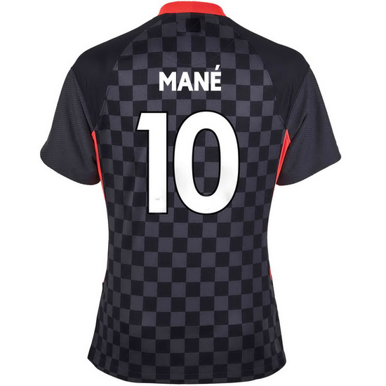 2020/21 Sadio Mane Liverpool Third Women's Soccer Jersey