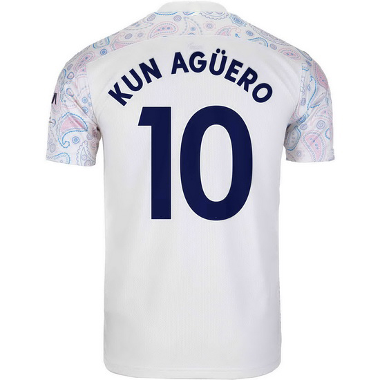 2020/2021 Sergio Aguero Manchester City Third Men's Soccer Jersey
