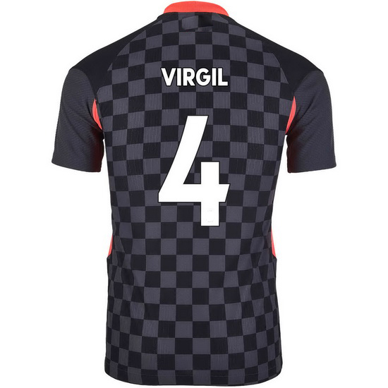 2020/2021 Virgil Van Dijk Liverpool Third Men's Soccer Jersey