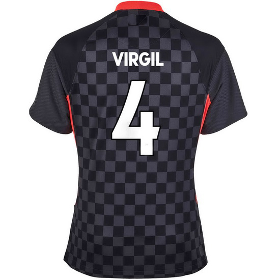 2020/21 Virgil Van Dijk Liverpool Third Women's Soccer Jersey