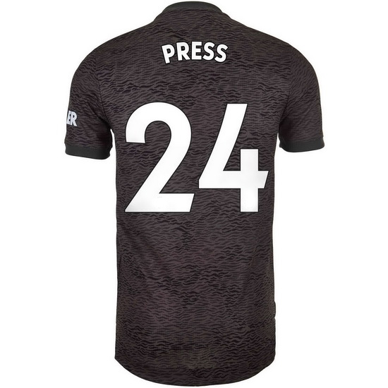 20/21 Christen Press Manchester United Away Men's Soccer Jersey