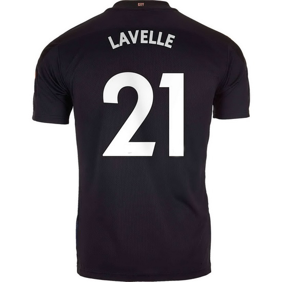 20/21 Rose Lavelle Manchester City Away Men's Soccer Jersey