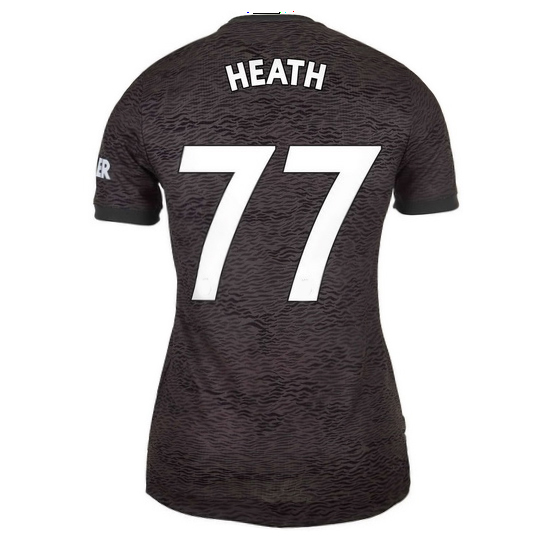 2020/2021 Tobin Heath Manchester United Away Women's Soccer Jersey