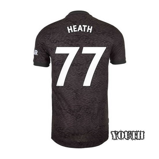 2020/21 Tobin Heath Manchester United Away Youth Soccer Jersey