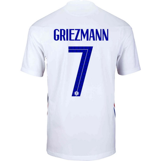2020 Antoine Griezmann France Away Men's Soccer Jersey - Click Image to Close