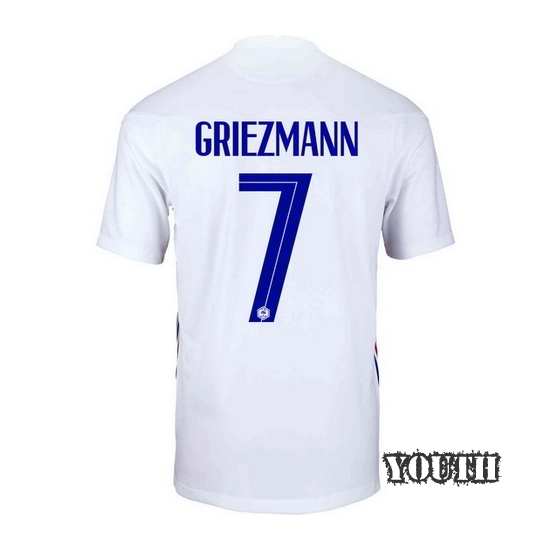 2020 Antoine Griezmann France Away Youth Soccer Jersey