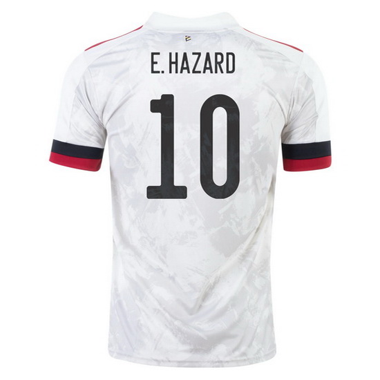 2020 Eden Hazard Belgium Home Men's Soccer Jersey