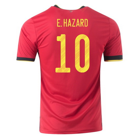 2020 Eden Hazard Belgium Away Men's Soccer Jersey