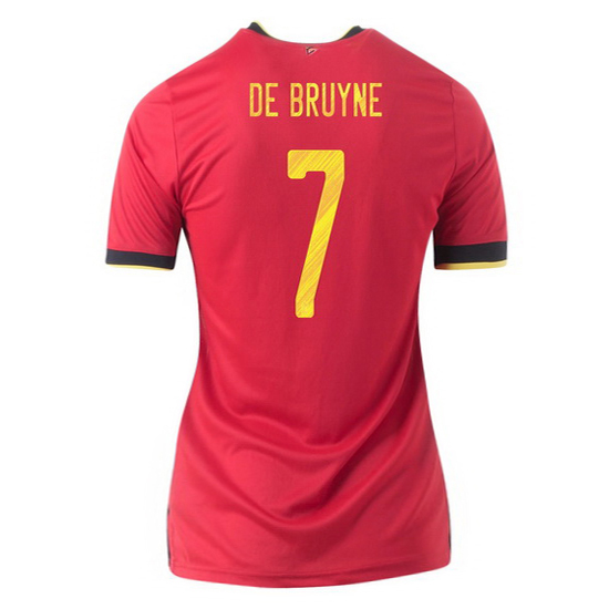 2020 Kevin De Bruyne Belgium Away Women's Soccer Jersey