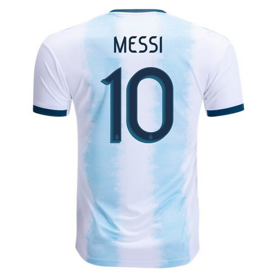 2020 Lionel Messi Argentina Home Men's Soccer Jersey