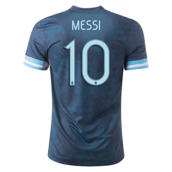 2020 Lionel Messi Argentina Away Men's Soccer Jersey - Click Image to Close